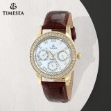 Women's Gold-Tone Crystal Accented Multi-Function Watch 71272
