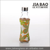 500ml Fabric Decorative Soda Lime Honey Bottle Glass