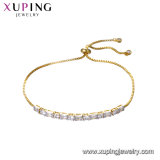 75329 Xuping Elegant 18K Gold-Plated Bead Imitation Jewelry Bracelet
