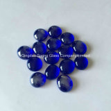 Sapphire Glass Pebbles for Decoration