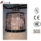 China Discount Classical Black Metal Hollow Hanging Crystal Chandelier