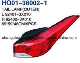 Car Tail Lamp for Hyundai Elantra/Avante USA 2011-2013 OEM#92401-3X010/92402-3X010/92403-3X010/92404-3X010