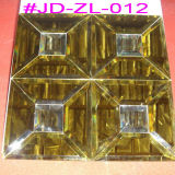 Gold Crystal Glass Mirror Mosaic Tile