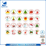 Self Adhesive Holiday Celebration Christmas Sticker Label