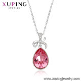 44007 Xuping Charms Diamond Pendant Jewelry, Crystals From Swarovski Chains Necklace