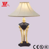 Metal Table Lamp with Fabric Shades