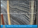 China Ancient Wood Marble Slabs for Table Tops or Floor Tile