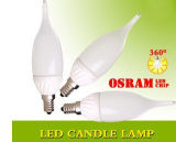 Ceramic 3W LED Candle Lamp (LEDC01-3W)