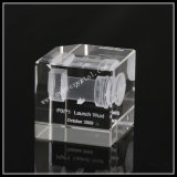Crystal Engraved with Machine Images for Promotion Gift