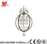 Luxury Crystal Chandelier with Glass Decoration 4503-292