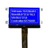 128X64 DOT-Matrix Graphic LCD Module in Positive Display