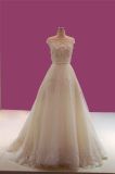 Hot Sale Lace Crystal Wedding Dress
