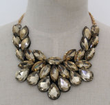 Ladies Luxury Crystal Costume Jewelry Choker Collar Necklace (JE0081)