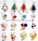 Charming Rhinestones Decoration 3D Nail Art Metallic Gems with Mix Color Crystal
