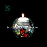 Color Glass Candle Set by SGS (7.5*7.5*6.3)