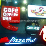 Coffee and Beer Logo LED Mould Acrylic Sucking Light Box