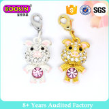 Filled Crystal Lovely Pig Charm Pendant for Jewelry Necklace Making Fashion Animal Charms #5759