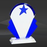 Blue Crystal Star Crown Award (SCT-B5909)
