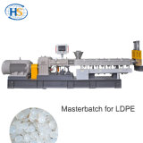 HDPE LLDPE Plastic Granules Making Machine Twin Screw Extruder