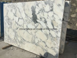 China Honed Bianco Arabascata White Marble Slab for Project