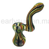 Wholesale Glass Smoking Pipe Pocket Sherlock Bubbler (ES-HP-529)