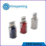 Top Selling Cheapest USB 2.0 Crystal Bottle USB Flash