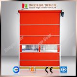 Recoverable Roll Shutter High Speed Door with PVC and Steel