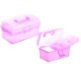 Hight Quality Crystal Multifunctional Plastic Storage Box with Handle