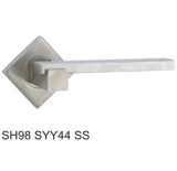 Stainless Steel Hollow Tube Lever Door Handle (SH98SYY44 SS)