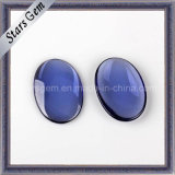 MID Amethyst Color Oval Cabochon Glass Stone