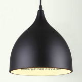 Modern Simple Chandelier Pendant Light with Black Color for Restaurant