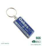 Cheap Cost Blank Design Metal Print Keychain with Own Logo