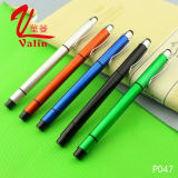 Multi-Color Highlighter Plastic Pen Cheap Customized Logo Pen on Sell