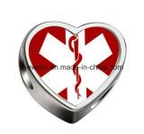 Medical Stainless Steel Jewelry Bead Pendant Charm