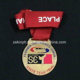 Custom Zinc Alloy Medal with Lanyard for Rewards