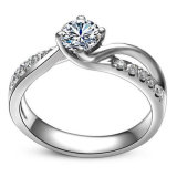 Fashion High Quality Beautiful Love Sterling Silver Jewelry Ring