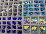 Sew on Crystal Stones 13*18mm Drop Shape Glass Stones
