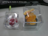 Crystal Flower Candle Plastic Packing Box (folding box)