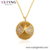 44260 Xuping Fashion 18K Gold Color with Jades Necklace