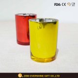 Electroplate Glass Candle Jar Votive Candle Holder