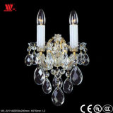 Traditional Sconce Light with Glass Decoration