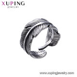 15484 Xuping Hot Sale Unique Stainless Steel Jewelry Leaf Shaped Finger Ring