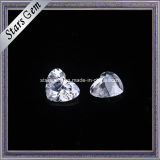 Heart Shape 4X5mm Cubic Zirconia Synthetic Diamond Stone