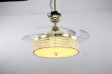 42 Inch Gold Color Natural Wind Ceiling Fan Light