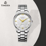 Fashion Stainless Steel Case Brand Men's Ladies Watches Waterproof Wrist Watch 72849