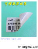 Production Supplies for The Removable Paper Self-Adhesive Sticker