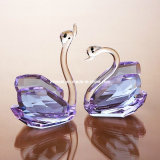Coloured Crystal Swan for Wedding Souvenirs Gifts