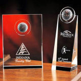 Golf Sport Crystal Trophy Award