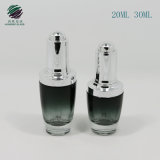 20ml 30ml Gradient Black Color Glass Dropper Bottle with Press Dropper