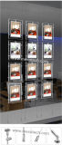 Crystal Frame LED Light Box for Estate Agent Window Displays